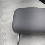 2001-2006 BMW E46 M3 Convertible Grey Rear Headrests Head Rests Pair OEM