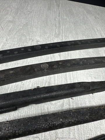 02-06 BMW E46 M3 OEM Factory Front Bumper Rebar Styro Foam Removes Gap Full Set