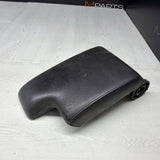 01-06 BMW E46 M3 Center Console Armrest Arm Rest Black Leather *Notes*