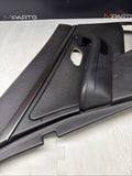 99-03 OEM BMW E39 M5 Rear Left Driver Door Panel  Leather Black *Notes*