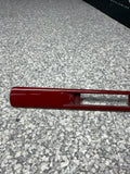 01-06 BMW E46 M3 Right Passenger Fender Moulding Strip Red 2694720