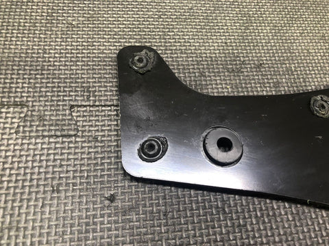 Dead Pedal Cover Panel Black 19-23 Ferrari F8 Tributo