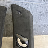 OEM 2014-2018 BMW X5M F85 F15 B PILLARS ALCANTARA SUEDE BLACK