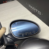 01-06 BMW E46 M3 Side View Door Mirrors Pair Mystic Blue *Notes*