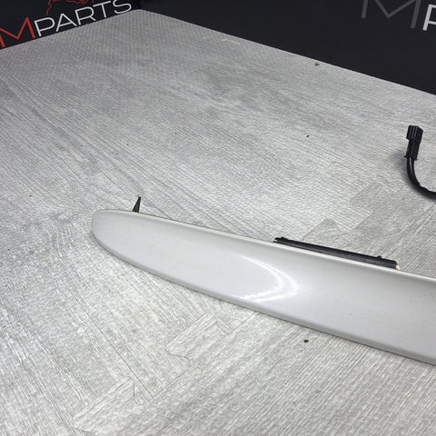 01-06 BMW E46 M3 Convertible Trunk Lid Grip Key Deck Handle Alpine White