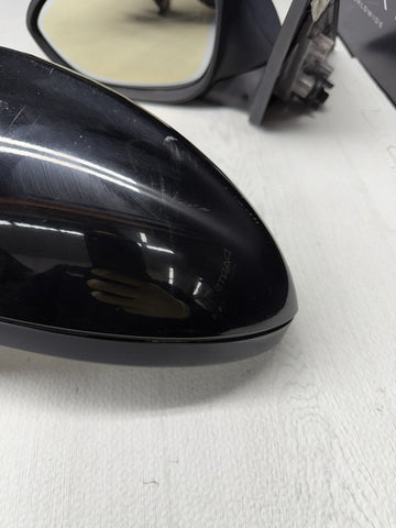 08-13 BMW E92 E93 M3 Left Right Fold Mirrors Matte Black / Black