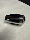 2001-2003 BMW E46 M3 SMG GEAR SHIFT KNOB NAPPA LEATHER CHROME OEM