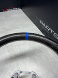 NEW 15-20 BMW F80 F82 F83 M3 M4 Carbon Fiber Steering Wheel Blue