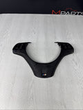 08-13 BMW E90 E92 E93 M3 Steering Wheel Trim Cover Black + Buttons *Peeling*