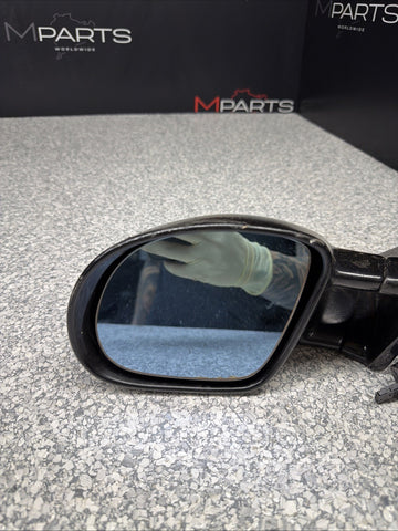 95-99 BMW E36 M3 Coupe Left Driver Door Side Mirror OEM Cosmo Black
