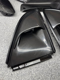 OEM Porsche 718 Cayman 982 GT4RS Weissach Carbon Air Intake Trims Set 982853990