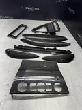 06-07 OEM BMW E63 E64 M6 Front Rear Door Dash Center Console Carbon Trim *Notes*