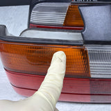 BMW 3 Series E36 M3 94-99 4dr Sedan Rear Amber Tail Lights Lamps Set OEM *Notes*
