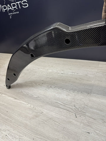 (PICKUP ONLY) F80 F82 F83 M3 M4 CS Style Spoiler Front Lip Carbon Fiber