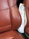 08-13 BMW E92 M3 Coupe Original Fox Red Interior Front Seats Pair *Notes*