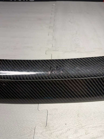 NEW Rear Trunk Spoiler Carbon Fiber BMW 06-11 E90 330 335 M3 Sedan *Chip