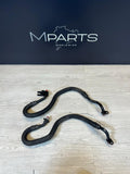 06-10 BMW E60 E63 E64 M5 M6 V10 S85 Engine Motor Oil Cooler Lines Hoses Pair