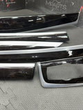 2011-2016 BMW F10 550 M5 Dashboard Trim Set Dark Fine Line Anthracite