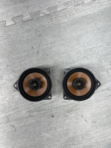 BMW E63 E92 335 650 M3 M5 M6 X5 Individual Audio Sound Speakers Coaxial Pair Oem