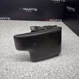 01-06 BMW E46 M3 Center Console Armrest Arm Rest Black Leather *Crease*