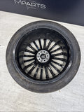 BMW 19-24 G07 X7 22x9.5 22" OEM Front Wheel Rim 6885144 36116885144 Gloss Black