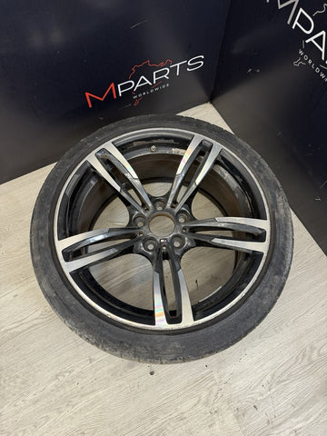BMW F80 F82 F83 M3 M4 STYLE 437M 19" REAR FORGED ALLOY WHEEL RIM 19x10 OEM