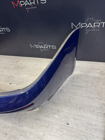 (PICKUP ONLY) 06-10 BMW E63 E64 M6 Rear Bumper Interlagos Blue OEM