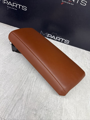 21-25 BMW G80 G82 G83 M3 M4 Center Console Armrest Arm Rest Top Tartufo Brown