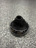 BMW 01-06 E46 M3 SMG Black Leather Gear Shifter Boot Cover & Bezel OEM