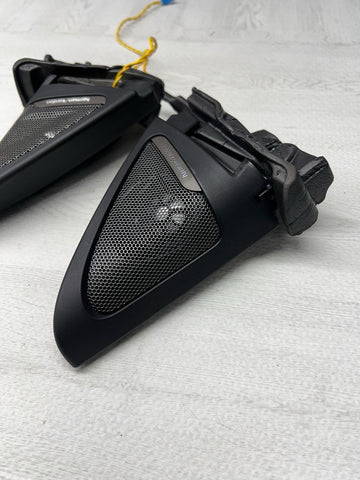 BMW F82 M4 Coupe Front Tweeter Speakers Set Pair Harman Kardon 51337269362