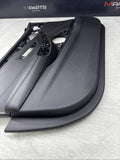 NEW OEM 17-23 BMW 530I G30 F90 M5 FRONT LEFT SIDE INTERIOR DOOR PANEL TRIM BLACK