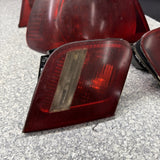 BMW E46 M3 01-06 Convertible LED Tail Lights Red Tinted Trunk Outers Inners