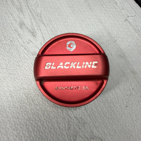 08-13 BMW E90 E92 E93 M3 Blackline Performance Billet Oil Cap Cover - Red