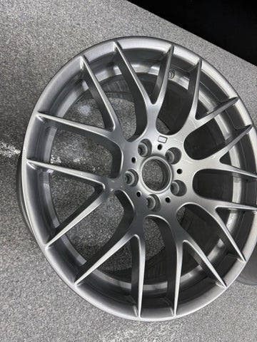 OEM / REFINISHED BMW 08-13 E90 E92 E93 M3 Competition Wheels Rims 359 Silver