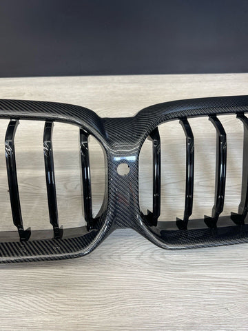 NEW Carbon Fiber Kidney Grille BMW 5 Series G30 G31 F90 M5 LCI 2021-2023