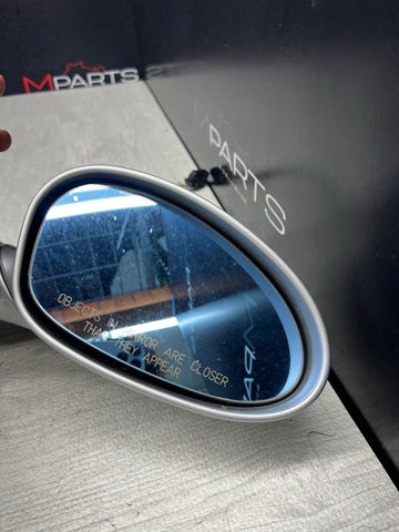 01-06 BMW E46 M3 Side View Door Mirrors Pair Titanium Silver