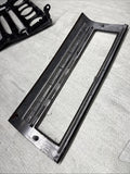 06-07 OEM BMW E63 E64 M6 Front Dash Center Console Carbon Trim 3pc Set