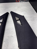 94-99 BMW E36 COUPE 318I 323I 325I M3 REAR LEFT & RIGHT C PILLAR TRIM BLACK