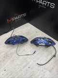 20-24 OEM BMW F97 F98 X3M X4M Front Left Right Brake Calipers Brembo Blue