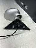 01-06 BMW E46 M3 Left Driver Side View Mirror Titanium Silver *Broken