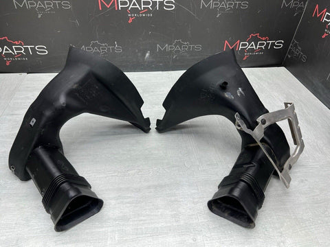 06-10 BMW E60 M5 Front Bumper Air Brake Ducts 51117898242 51117898241