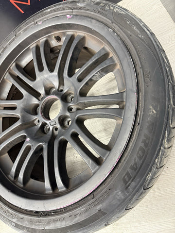 01-06 BMW E46 M3 Factory Front 18x8 M Double Spoke Alloy Style 67 Wheel 18" OEM