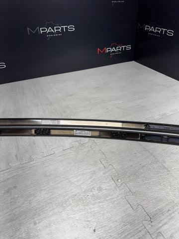 BMW G80 M3 21-24 ROOF RACK MOULDINGS TRIMS BLACK LEFT RIGHT *GLUE RESIDUE*