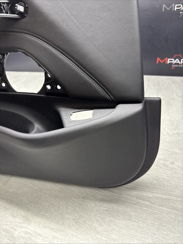 NEW OEM 17-23 BMW 530I G30 F90 M5 FRONT LEFT SIDE INTERIOR DOOR PANEL TRIM BLACK