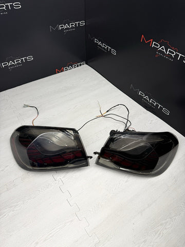 14-17 BMW F32 F82 F83 F33 F36 M4 REAR OUTER SKOKED AFTERMARKET TAIL LIGHTS LAMPS