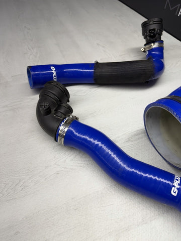 S54 Vortex Silicone Intake Elbow G Plus Upper Lower Hoses BMW E46 M3 01-06