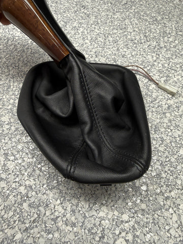 OEM 00-03 BMW E39 M5 Shift Knob 6-Speed Illuminated Nappa Leather Boot