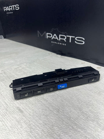 BMW E46 00-06 323 325 330 M3 Coupe Center Console Tray BLUE SPORT BUTTON 6925514