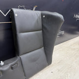 BMW 01-06 E46 M3 Convertible Rear Seat Back Rest Cushion Black Leather Backrest