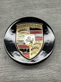 OEM Wheel Hub Center Cap Gloss Black Porsche 911 Boxster Cayenne 9P1601147AJE1